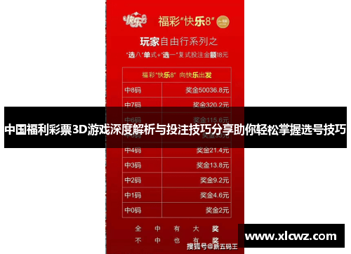 中国福利彩票3D游戏深度解析与投注技巧分享助你轻松掌握选号技巧